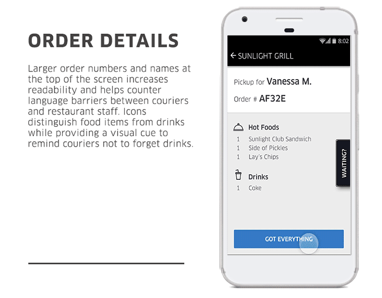 Smartphone screen mockup.